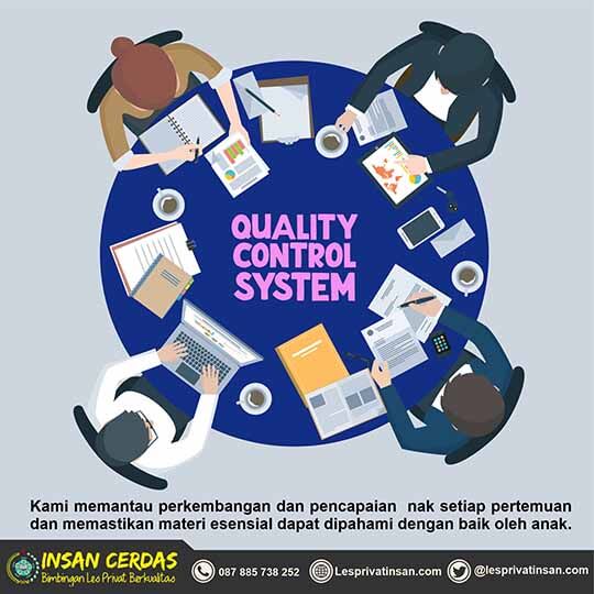 Guru Les Privat Pasar Minggu Insan Cerdas - Quality Control System